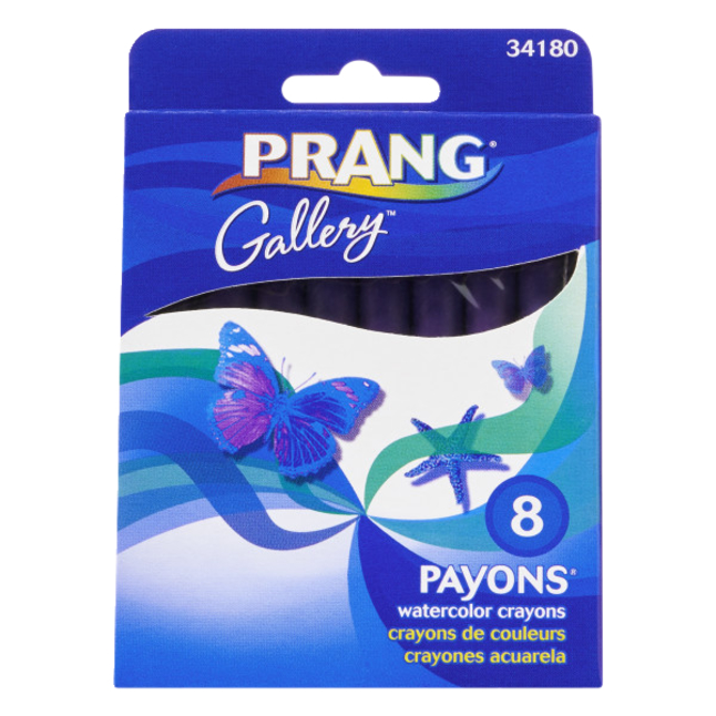 Prang Payons Watercolor Crayons Set of 8