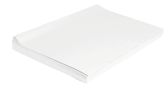Spectra Deluxe Bleeding Tissue Paper, 20x30 Inches, White, Pack of 24