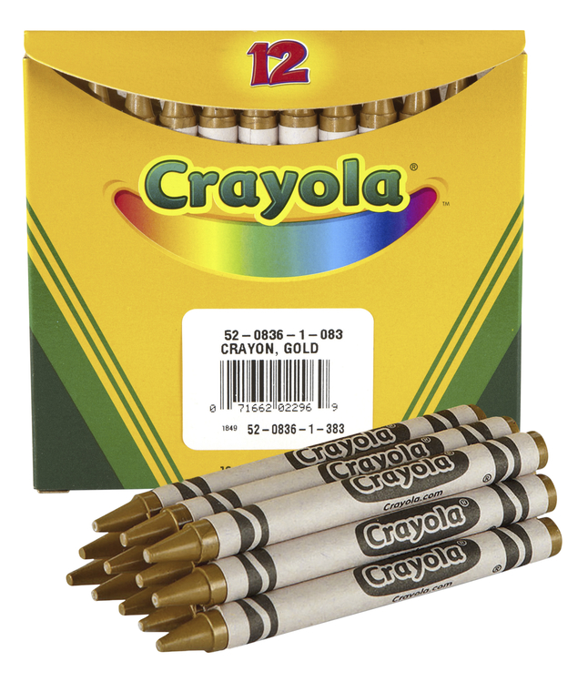 Crayola Crayon Refill, Gold