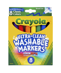 Washable Markers, Item Number 008196