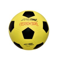 Sportime Super-Safe Soccer Ball, 8 Inches, Yellow and Black Item Number 009554