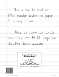 Lined Paper and Primary Ruled Paper, Item Number 015728