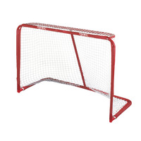 Image for Mylec Official Pro Steel Floor Hockey Goal, 78 x 48 x 33 Inches, Red from School Specialty