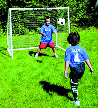 Image for Mylec Portable Soccer Goal, 72 x 60 x 48 Inches, White from School Specialty