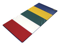 Image for Artistic Coverings Rectangle Folding Gym Mat, Hook-and-Loop Edges from School Specialty