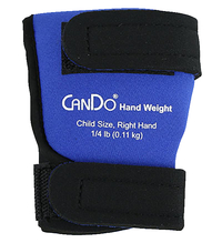CanDo Palm Weights, Child Size Right Hand, 1/4 pound 026709