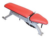 ProMAXima Incline Flat Bench with Wheels, Red 032157