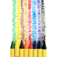 School Smart Jumbo Crayons Set of 8