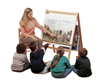 Childcraft Extra Wide Big Book and Dry Erase Easel, 36 x 26-7/8 x 44-1/2 Inches, Item Number 071936