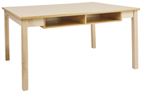 Childcraft Classroom Desk Table, Laminate Top, 47-3/4 x 35-3/4 x 24 Inches, Item Number 078169