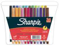 Sharpie Ultra Fine Point Permanent Markers, Assorted Colors, Set of 24 Item Number 079674