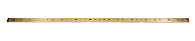  School Smart Hardwood Meter Stick with Metal Ends : Office  Products