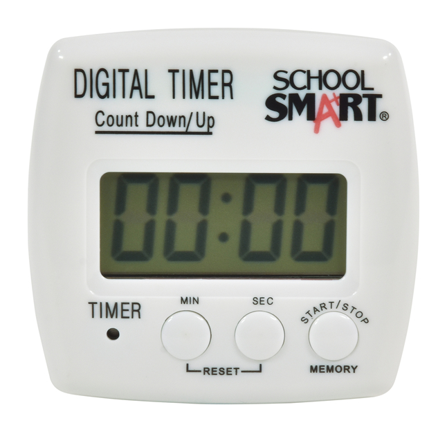 Digital Count-down and Count-up Timer with Alarm