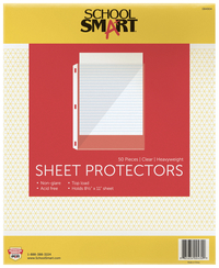 Sheet Protectors, Item Number 084904