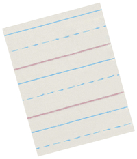 School Smart Zaner Bloser Handwriting Paper, 10-1/2 x 8 Inches, Grade 2-3, 500 Sheets 085338