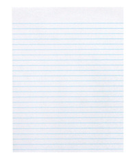 School Smart Composition Paper, No Margin, 8-1/2 x 11 Inches, White, 500 Sheets 085433