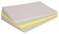 School Smart Colored Lined Paper for Kids, 8-1/2 x 11 Inches, 500 Sheets 085454