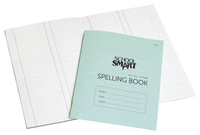 School Smart Spelling Blank Book, 5-1/2 x 8-1/2 Inches, 24 Pages, Pack of 48 085471