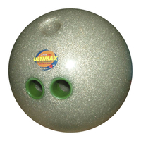 Sportime Ultimax Bowling Ball, 4 Pounds, Gray Glitter, Item Number 087901