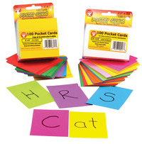 Hygloss Blank Pocket Chart Cards, Item Number 089728