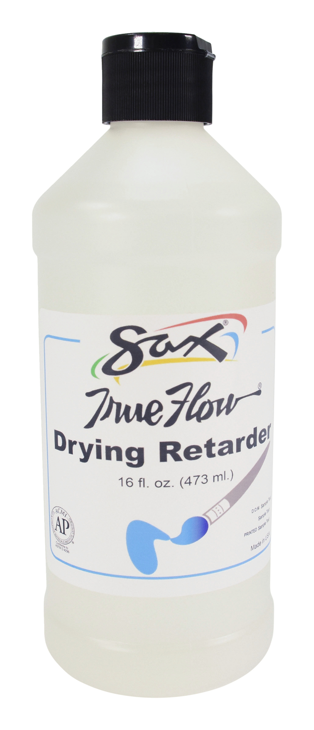 Sax True Flow Acrylic Drying Retarder, 1 Pint, Crystal Clear