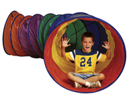 Sportime Connectable Mega Crawl Tunnel, 36 x 12 Inches, Multicolored 1004693