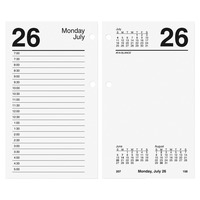 At-A-Glance E717R Recycled Daily Desk Calendar Refill, 3-1/2 x 6 Inches, Item Number 1053120
