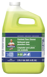 Mr Clean Finished Floor Cleaner, 1 gal, Yellow, Manual 1:128, Automatic Machines 1:512, Pack of 3, Item Number 1120948