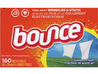 Bounce Fabric Softener Dryer Sheets, 160 Sheets, Item Number 1120969