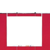 Screenflex Markerboard, 42 x 36 inches, Melamine, White 1135339