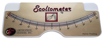 Scoliometer with Storage Pouch, Item Number 1137793