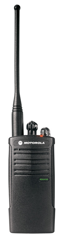 Image for Motorola RDU4100 2-Way 4W 10-Channel UFH Walkie Talkie Radio with a 350000 Square Foot Range from School Specialty