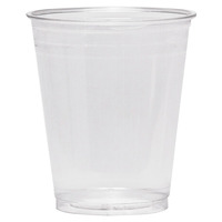 Dixie Foods Durable Highly Flexible Cold Drink Cup, 10 oz, Plastic, Crystal Clear, Pack of 500, Item Number 1309700