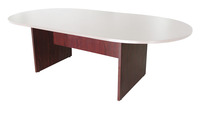 Lorell Essentials Conference Room Table Base, Mahogany, Item Number 1332563