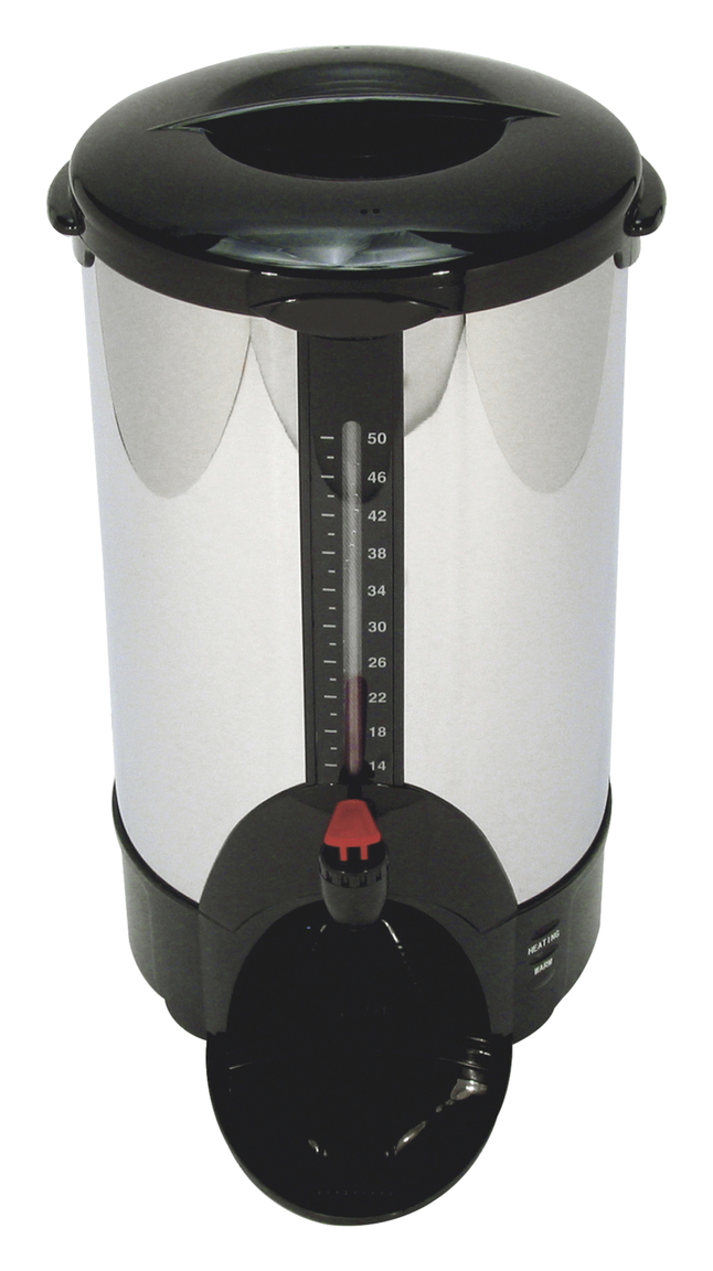 Coffee Pro 50-Cup Percolating Urn Stainless Steel
