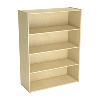 Childcraft Deep Shelf Storage Unit, 4 Shelves, 35-3/4 x 14-3/4 x 48 Inches, Item Number 1335362