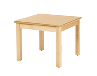 Childcraft Wood Table, Laminate Top, Square, 30 x 30 x 20 Inches, Item Number 1337183
