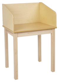Childcraft Student Reading Carrel with 26 Inch Legs, 25-3/4 x 19-3/4 x 39 Inches, Item Number 1357845