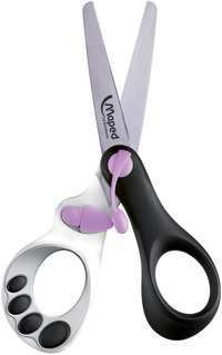 Maped Koopy Koopy Spring Assisted Scissors, 5 Inches, Assorted Colors, Set of 12, Item Number 1359308