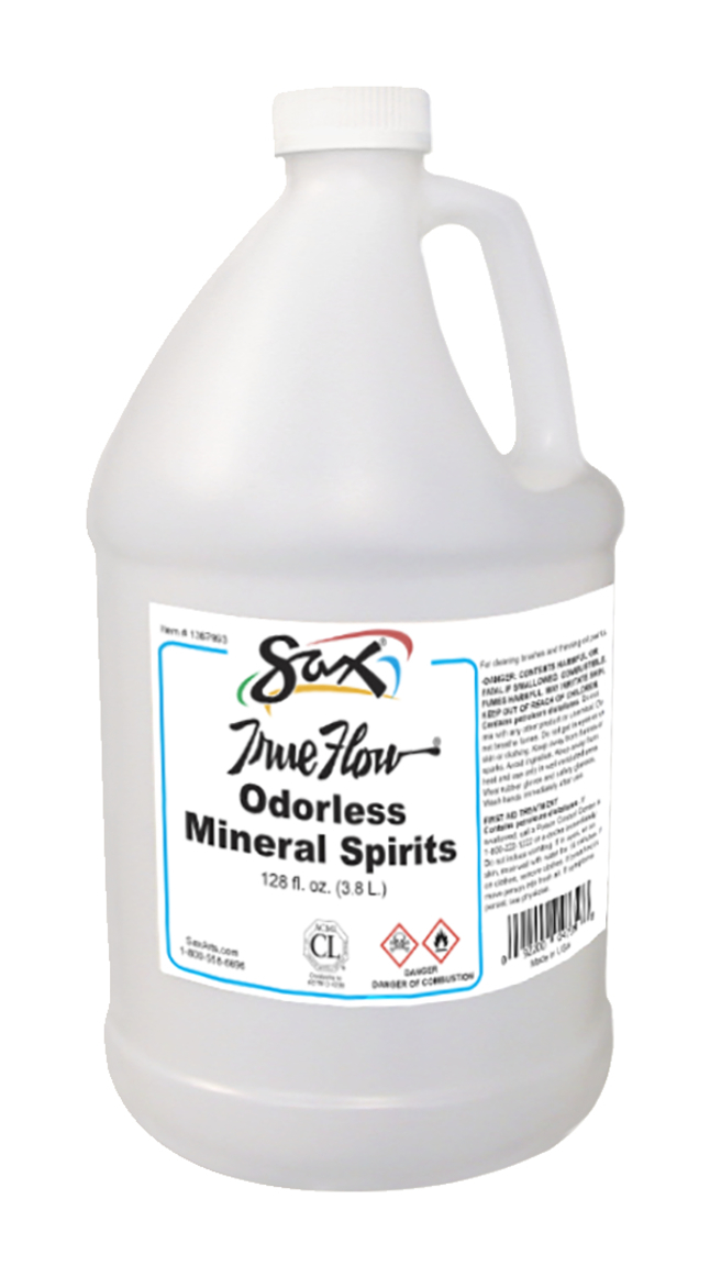 Sax True Flow Mineral Spirits, 1 Gallon, Odorless