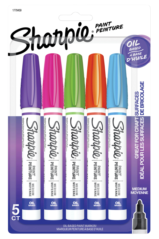 Reviews for Sharpie Basic Colors Medium Point Oil-Based Paint Marker  (5-Pack)