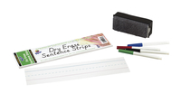 Pacon Dry Erase Sentence Strips, 3 x 12 Inches, White, Pack of 30 1387348