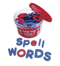 Learning Resources Soft Foam Magnetic Learning Letters, 104 Pieces, Item Number 1391258