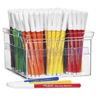 Prang Classic Art Markers, Fine Line, Assorted Colors, Set of 144 Item Number 1401840