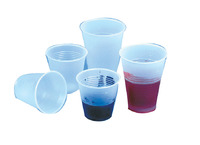RJ Schinner Art Cup, 9 oz, Plastic, Translucent, Pack of 500, Item Number 1414369