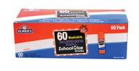 Elmer's Washable School Glue Sticks, 0.24 Ounce, Disappearing Purple, Pack of 60 1426324