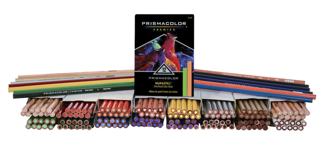 SET OF 12) PRISMACOLOR Colored Marker Pencils, Pens - only the
