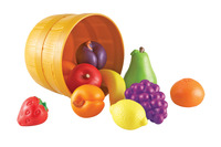 Learning Resources New Sprouts Bushel of Fruit Set, 10 Pieces 1442701