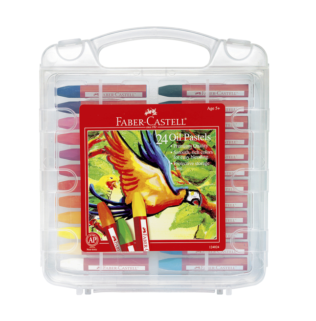 Faber-Castell Oil Pastel Set, Assorted Colors
