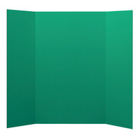 School Smart Presentation Boards, 48 x 36 Inches, Green, Pack of 10 1464951